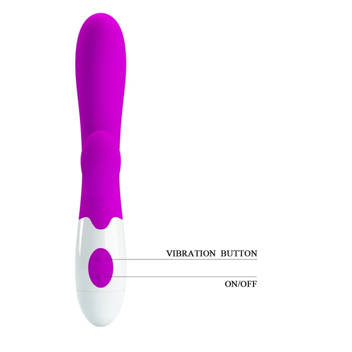 Pretty Love Female Sex Toys | Alvis Vibratore Rabbit da 30 modalità di vibrazione - Silicone Medicale, Viola Pretty Love Female Sex Toys | Alvis Vibratore Rabbit da 30 modalità di vibrazione - Silicone Medicale, Viola