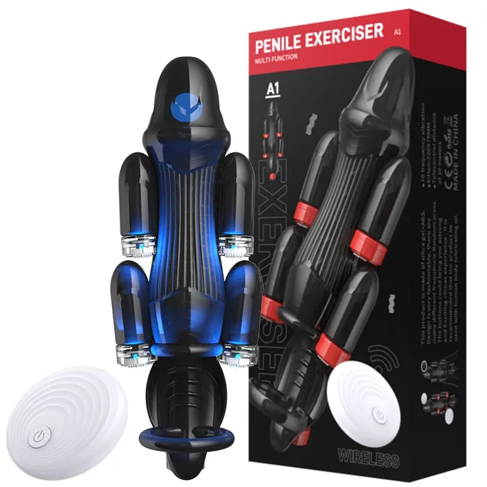 Male Sex Toys soniker 10 Speed Glans Vibrators Male Masturbation Sex Toy For Men Glans Trainer Male Delay Lasting Trainer Vibrators for Penis Massager
