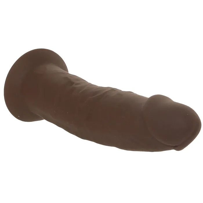 Doc Johnson Dildos SILEXD The Original 6 Inch Model 2 Dildo in Chocolate