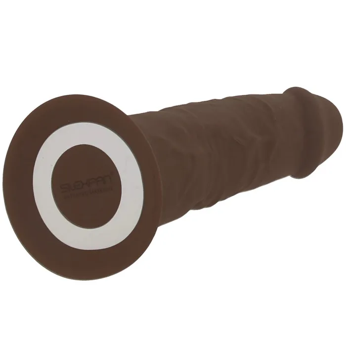 Doc Johnson Dildos SILEXD The Original 6 Inch Model 2 Dildo in Chocolate