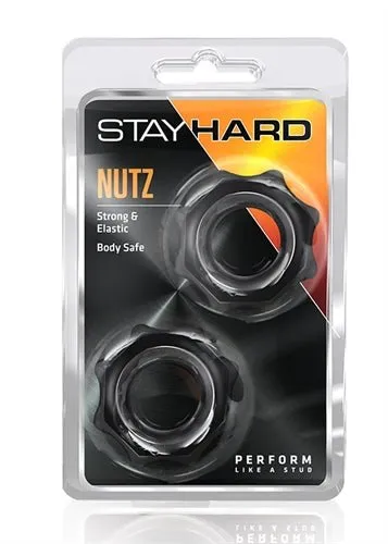 Blush Novelties Stay Hard Nutz Black Anal