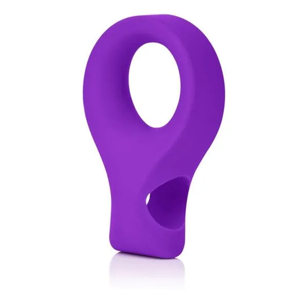 Couples California Exotics Embrace Lovers Silicone Vibrating Cock Ring
