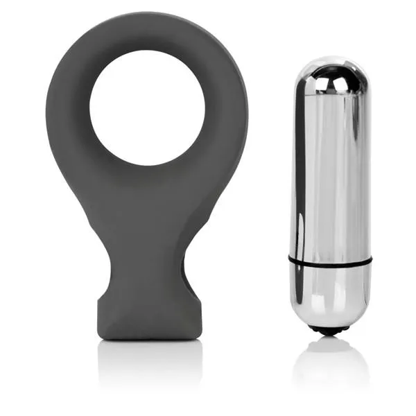 Couples California Exotics Embrace Lovers Silicone Vibrating Cock Ring
