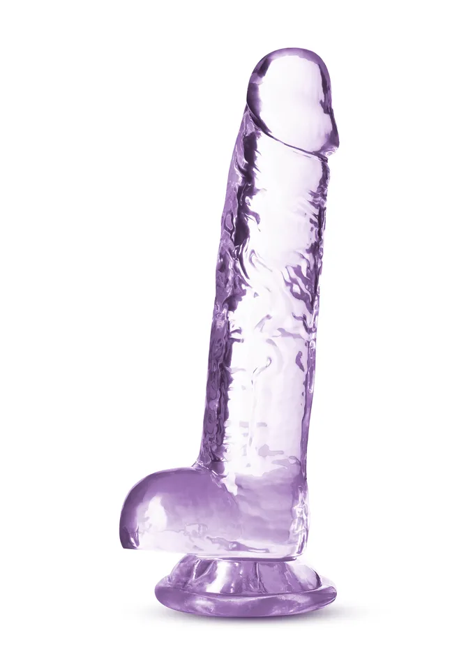 Blush Novelties Dildos Naturally Yours 7 Inch Crystalline Dildo Amethhyst Blush Novelties Dildos Naturally Yours 7 Inch Crystalline Dildo Amethhyst
