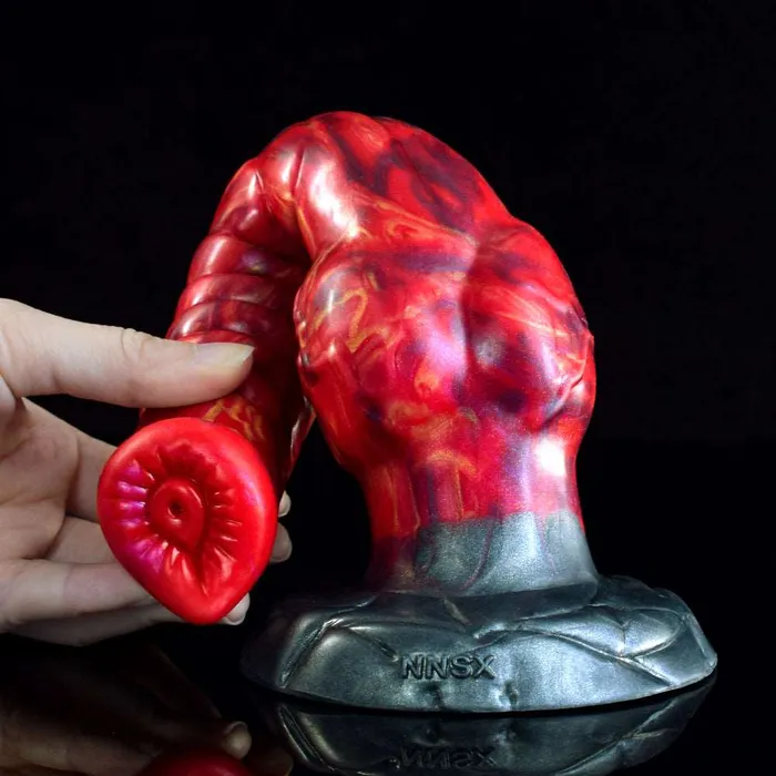 Female Sex Toys 93Inch Aoudo Fantasy Wolf Dildo with Ribbed Curve DirtyToyz Female Sex Toys 93Inch Aoudo Fantasy Wolf Dildo with Ribbed Curve DirtyToyz