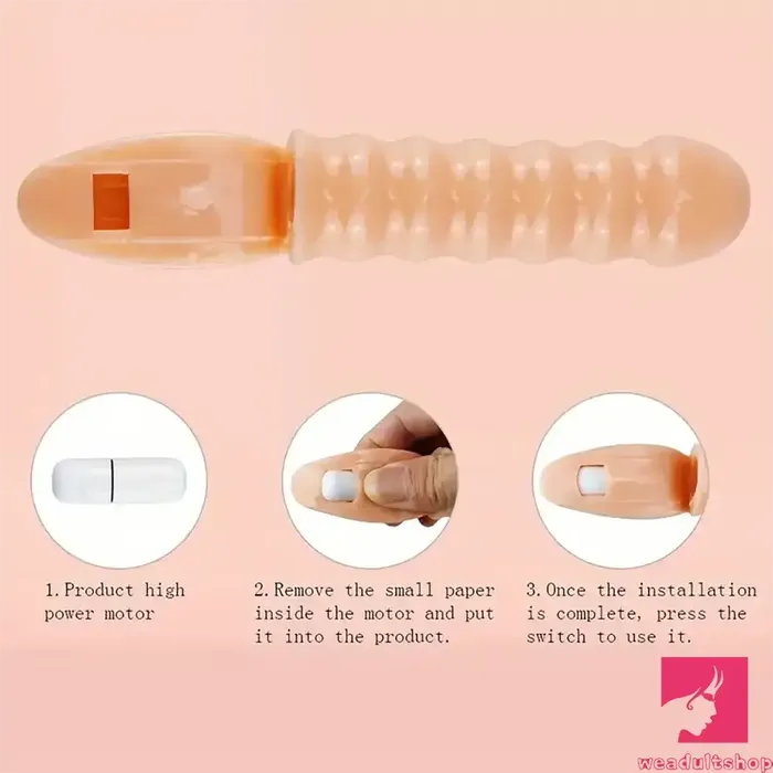 Female Sex Toys 406in Vibrating Middle Finger Dildo For Clit Prostate G Spot Vibrator Weadultshop