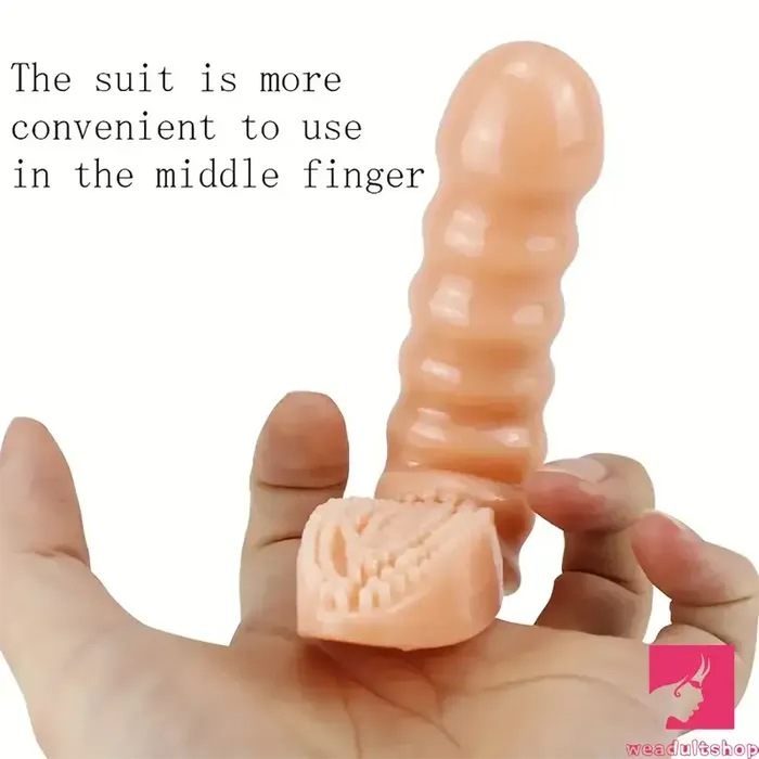 Female Sex Toys 406in Vibrating Middle Finger Dildo For Clit Prostate G Spot Vibrator Weadultshop