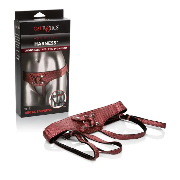 Female Sex Toys CalExotics Her Royal Harness The Regal Empress